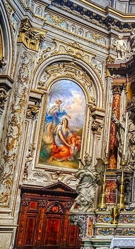 Giovanni Carnovali - Pala di Agar, Cappella del Rosario (Alzano Lombardo)